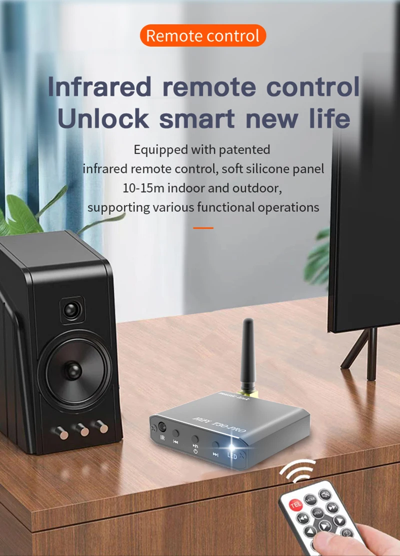 T30 Pro Bluetooth HiFi Audio Receiver Multifunctional Music Adapter in Sri Lanka | ido.lk