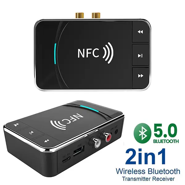 T39 NFC Bluetooth Receiver Transmitter 2 in 1 Device in Sri Lanka | ido.lk