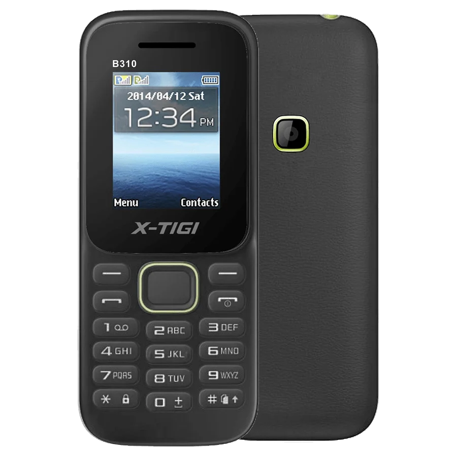 X-TIGI B310 Feature Mobile Phone Blue & Green in Sri Lanka | ido.lk