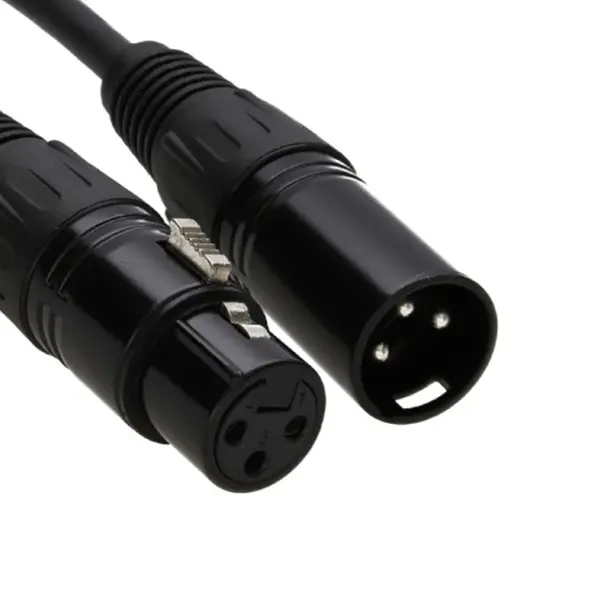 XLR Male to Female Mic Microphone Cable 1M in Sri Lanka | ido.lk