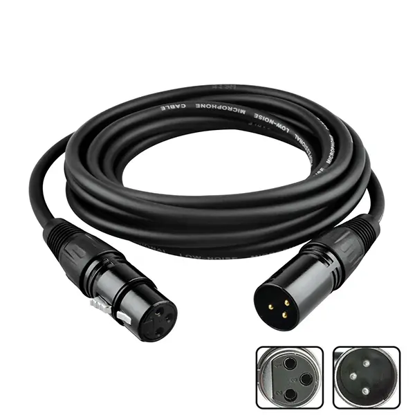 Xlr Male To Female Microphone Cable 25 Feet The Must Have Gear For Clear Sound - jt55bj1
