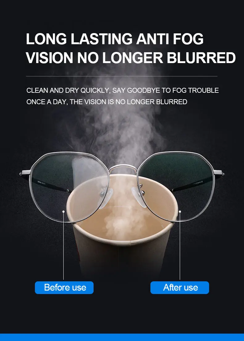 Anti-Fog Wet Tissue Wipes for Glasses in Sri Lanka | ido.lk