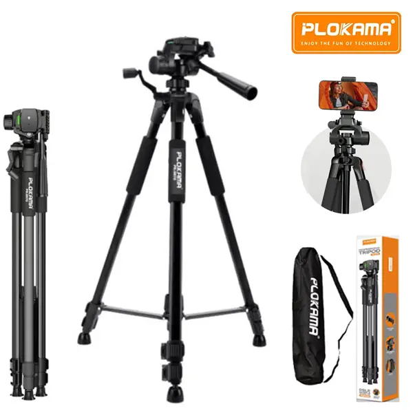 Professional Tripod for Camera Mobile Plokama PK9970 Pro ido.lk