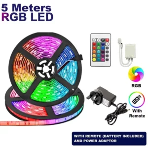 RGB LED Strip Light 5M with Remote in Sri Lanka | ido.lk