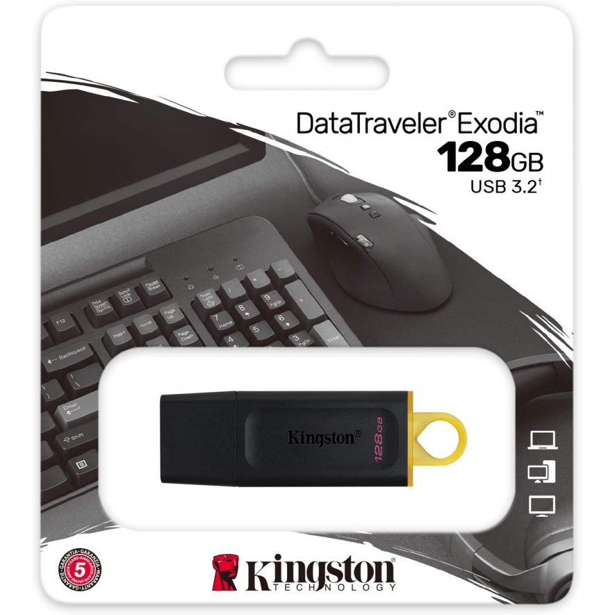 Kingston 128GB USB 3.2 Flash Drive DataTraveler Exodia in Sri Lanka | ido.lk