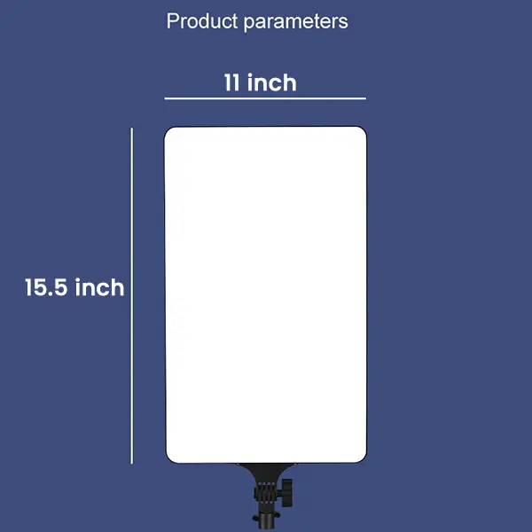 Leds Panel 19 Inch 19 Inch LED Video Fill Light Panel with Stand - ido.lk