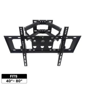 Dual Arm Rotating TV Wall Mount for 40inch to 80inch Tv@ido.lk