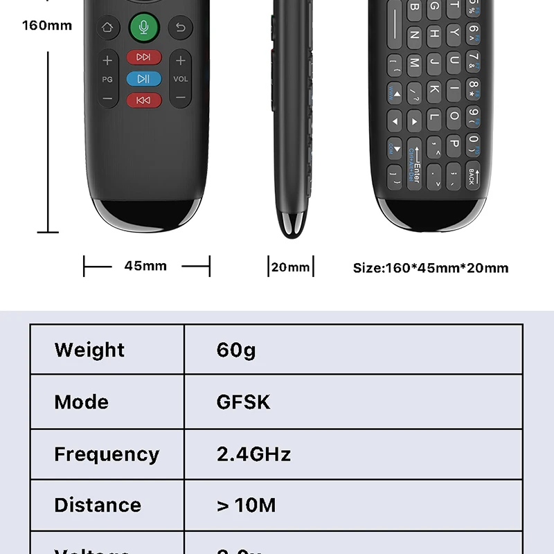 M6 Air Mouse Wireless Keyboard Remote Control in Sri Lanka | ido.lk