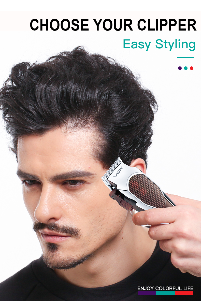 3. Precision cutting with the VGR V-189 Professional Hair Trimmer in Sri Lanka | ido.lk