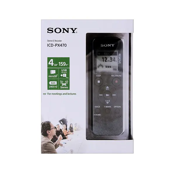 ICD-PX470//CLA | Comprar Grabadora de voz digital con USB integrado y