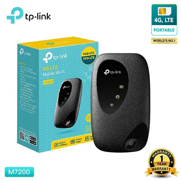 Tp Limk Router Pockert Router TP-Link M7200 4G LTE Mobile Wi-Fi Pocket Router Sri Lanka - ido.lk