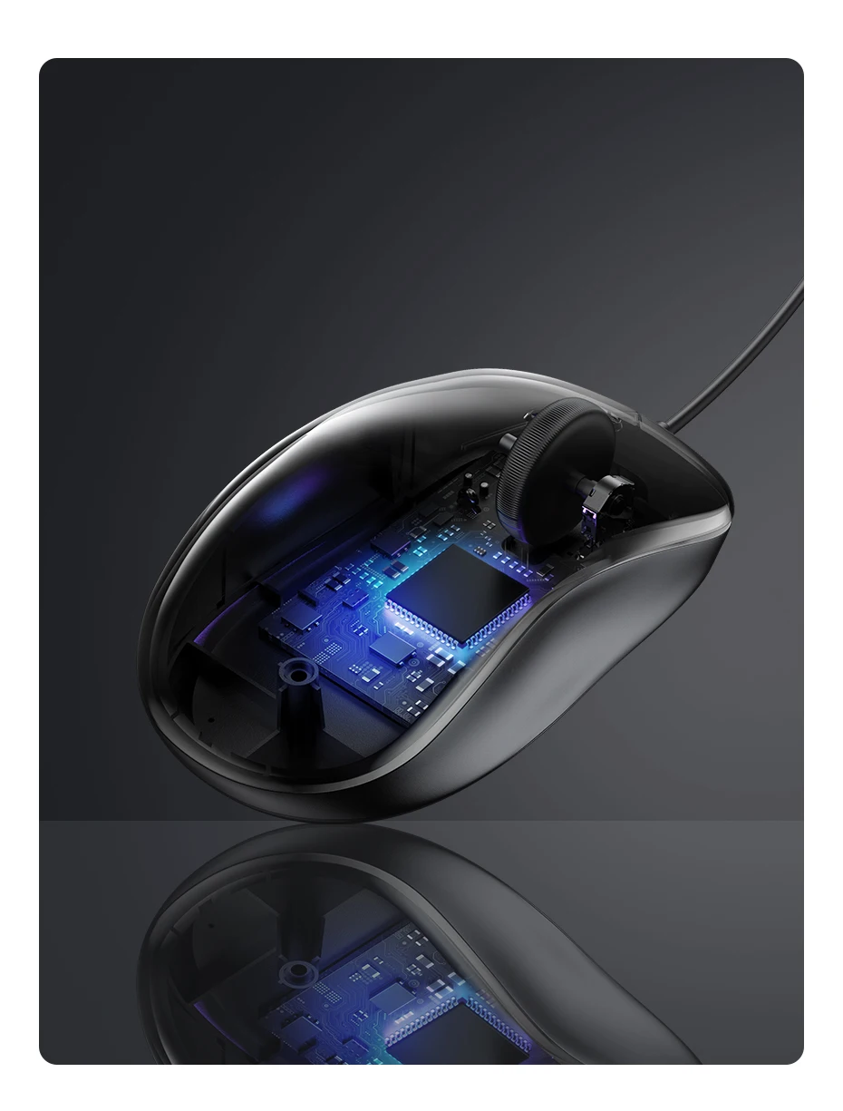 UGREEN USB Wired Mouse MU007 1200 DPI - ido.lk