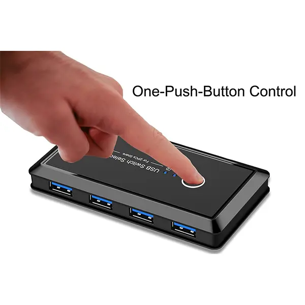 USB 3.0 USB Shared Switcher 2 Inputs 4 Outputs KVM Switch - ido.lk